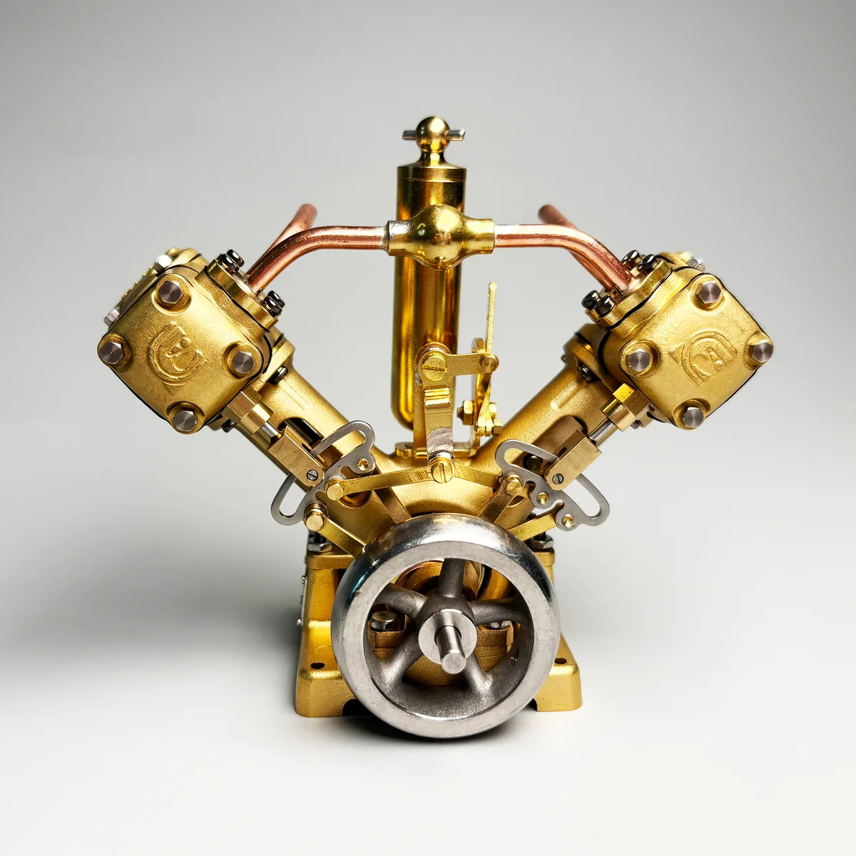 Rocking Whale V2 model steam engine