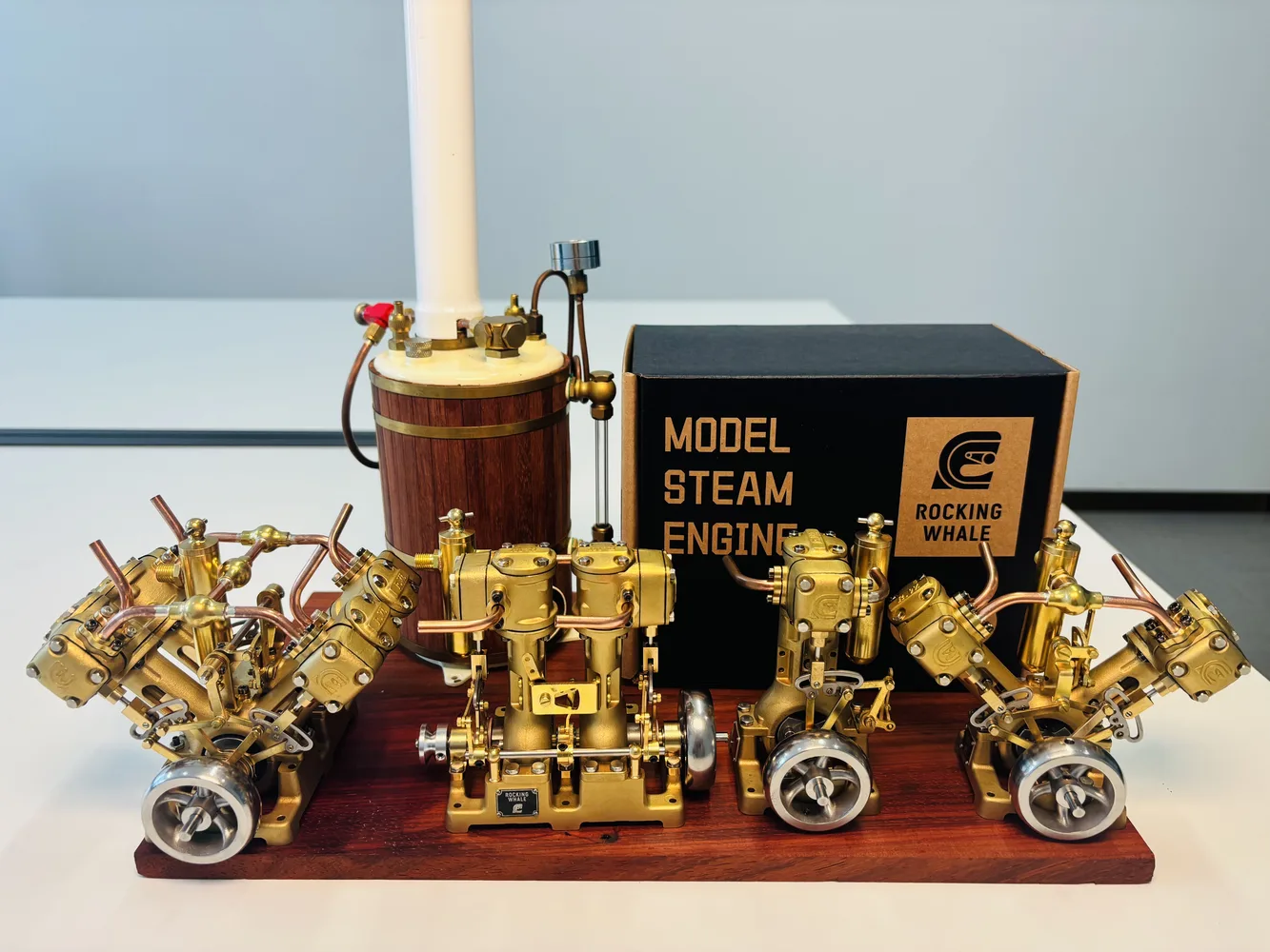 Rocking Whale steam engine workshop and products